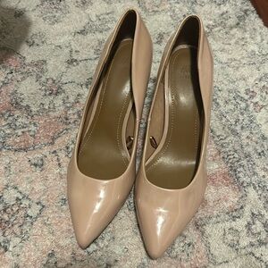 Classic Patent Nude Heels